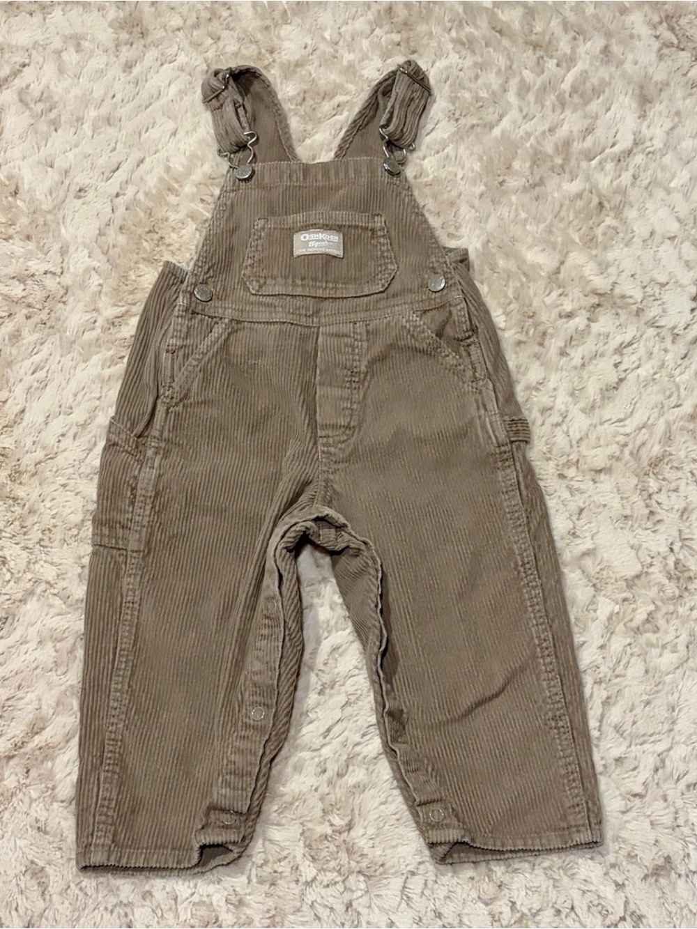 24m Vintage OshKosh B'gosh Toddler Corduroy Overalls